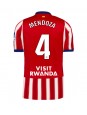 Atletico Madrid Rodrigo Mendoza #4 Replika Hemmakläder 2026-27 Kortärmad